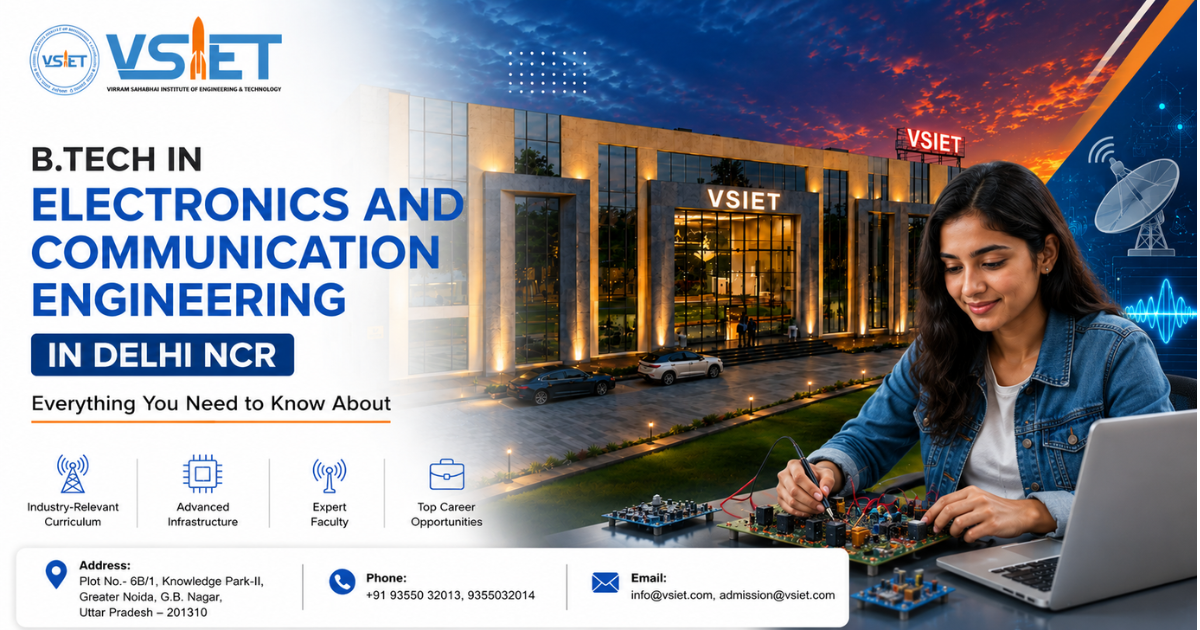 B.Tech in Electronics and Communication Engineering in Delhi NCR