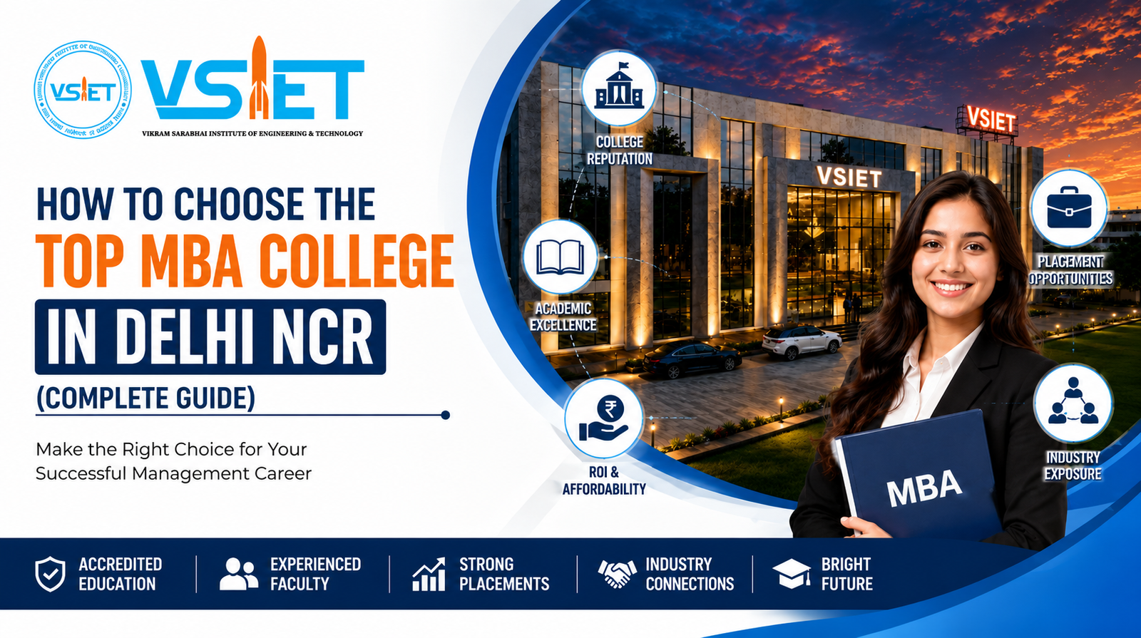 How to Choose the Top MBA College in Delhi NCR