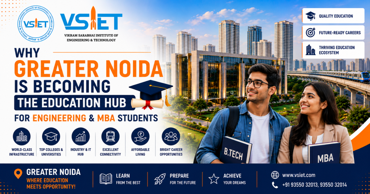 Why Greater Noida is Becoming the Education Hub for Engineering & MBA Students